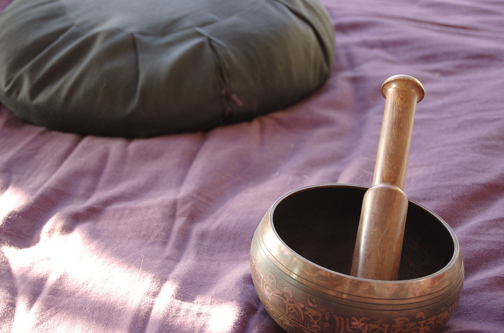 Tibetan singing bowl